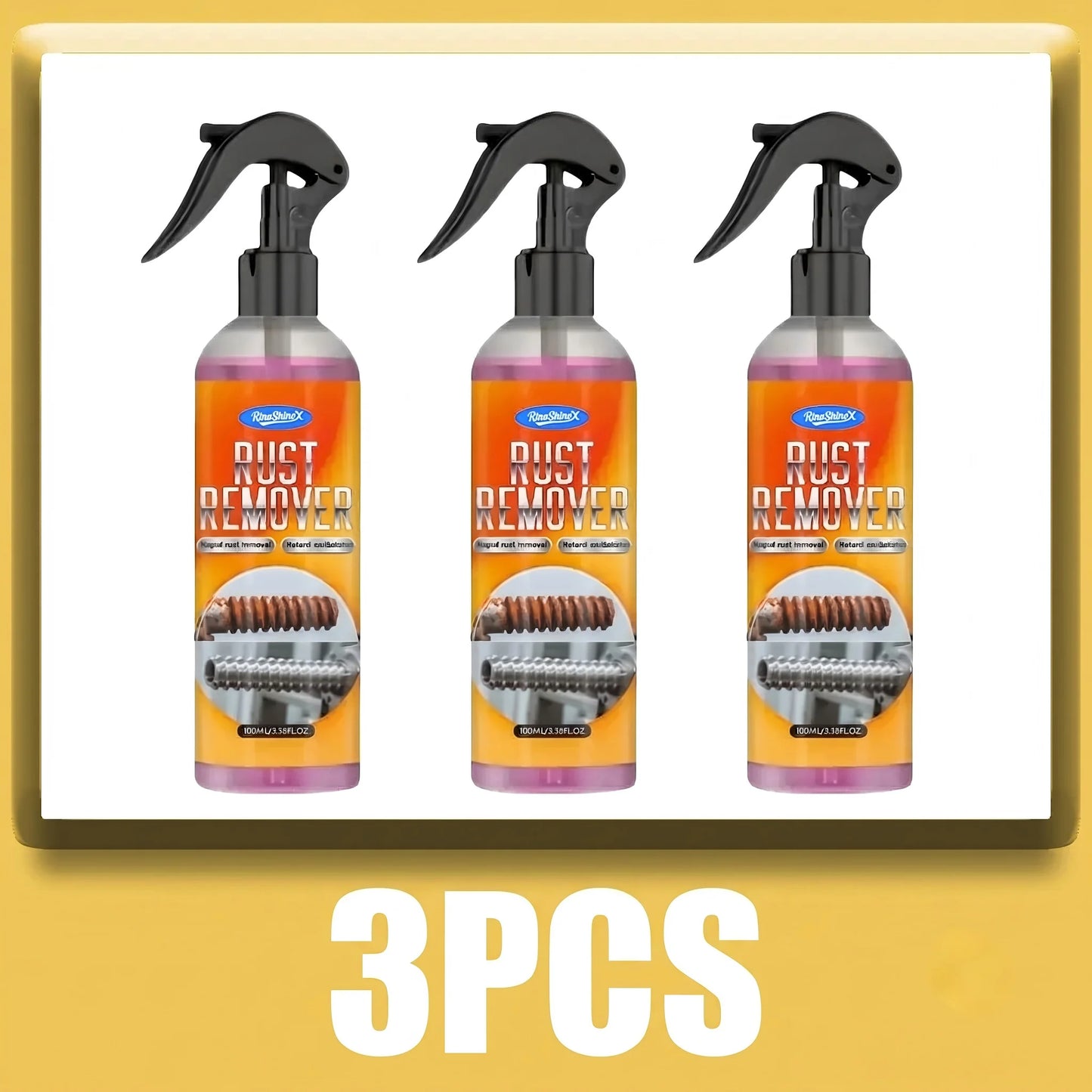Multi-Functional Automotive Metal Rust Remover, Rust Prevention And Protection Agent For Iron Metal Surface Refurbishment