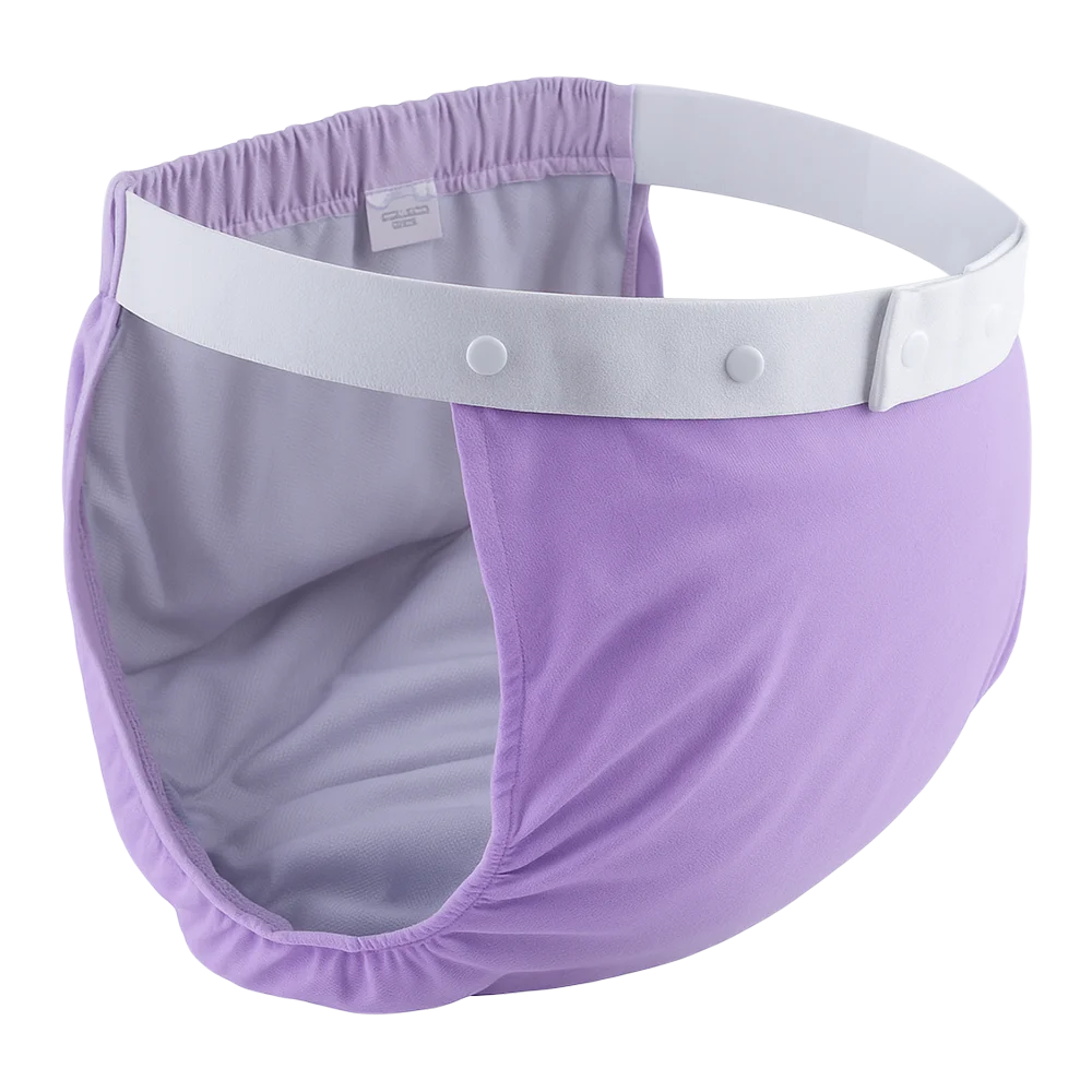AIO Adjustable Easy To Wear Adult Diapers Washable Cotton Incontinence Cloth Diaper Elderly Diapers Leak proof Underwear