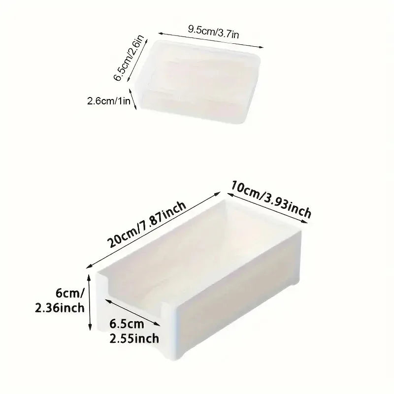 Durable Plastic Cable Organizer Storage Box for Daily Office Supplies Mobile Device Management with Miscellaneous Loading Straps