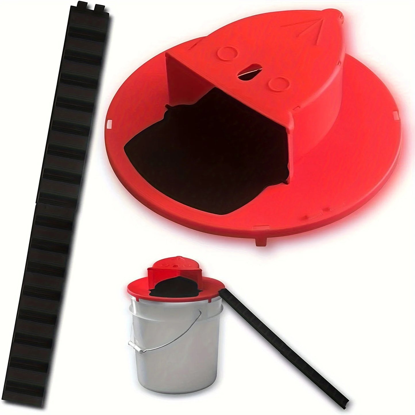 Multi-catch Auto Reset Mouse Trap Flip And Slide Bucket Lid For Indoor Outdoor Use - Rat Control