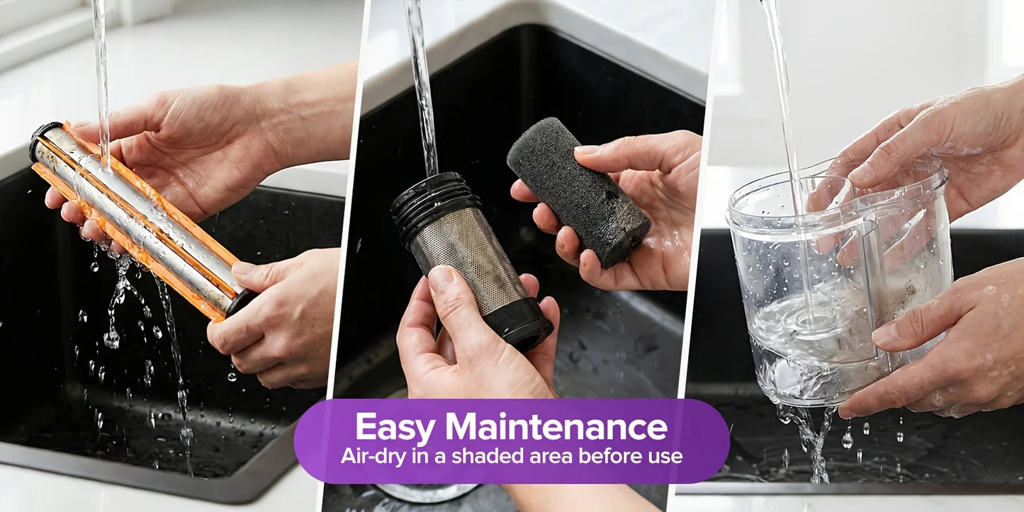 Lubluelu CM208 Handheld Bed Vacuum Cleaner Mattress Dust Mite Remover 15Kpa Powerful Portable Vacuums for Home Sofa Bed Couch