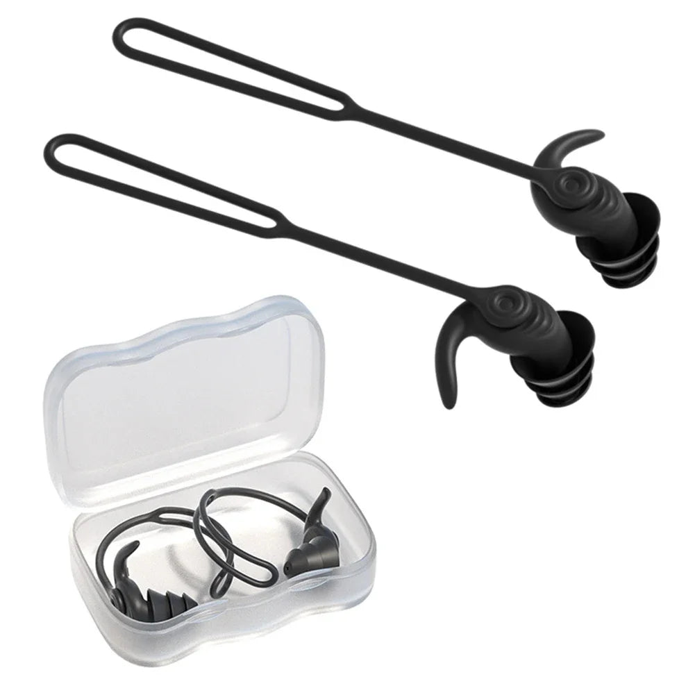 Swim Ear Plugs Silicone Waterproof Anti-noise Pool Accessories Swimming Earplugs Water Sports Swim Swimming Ear Plugs