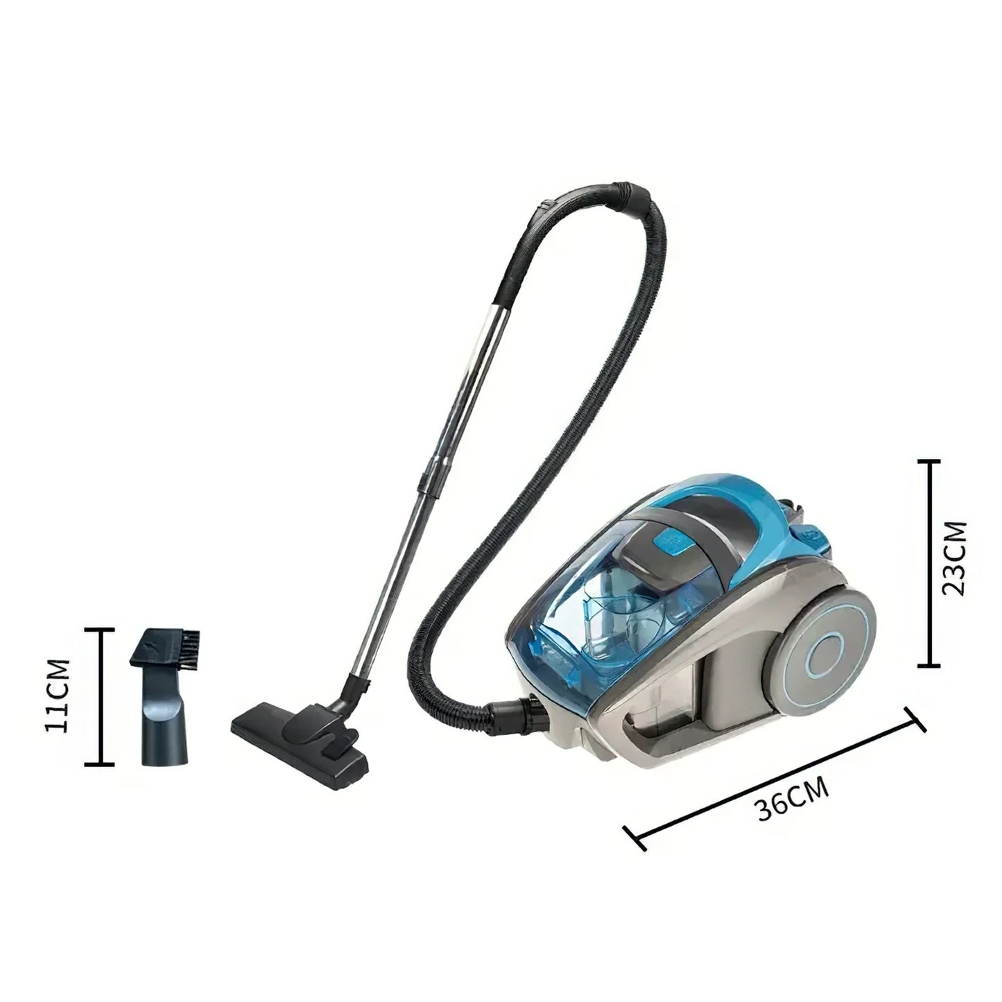 2800W Powerful Vacuum Cleaner15000PA Strong Suction for Deep Cleaning,Multi-Surface Dust/Debris Removal, Compact Design for Home
