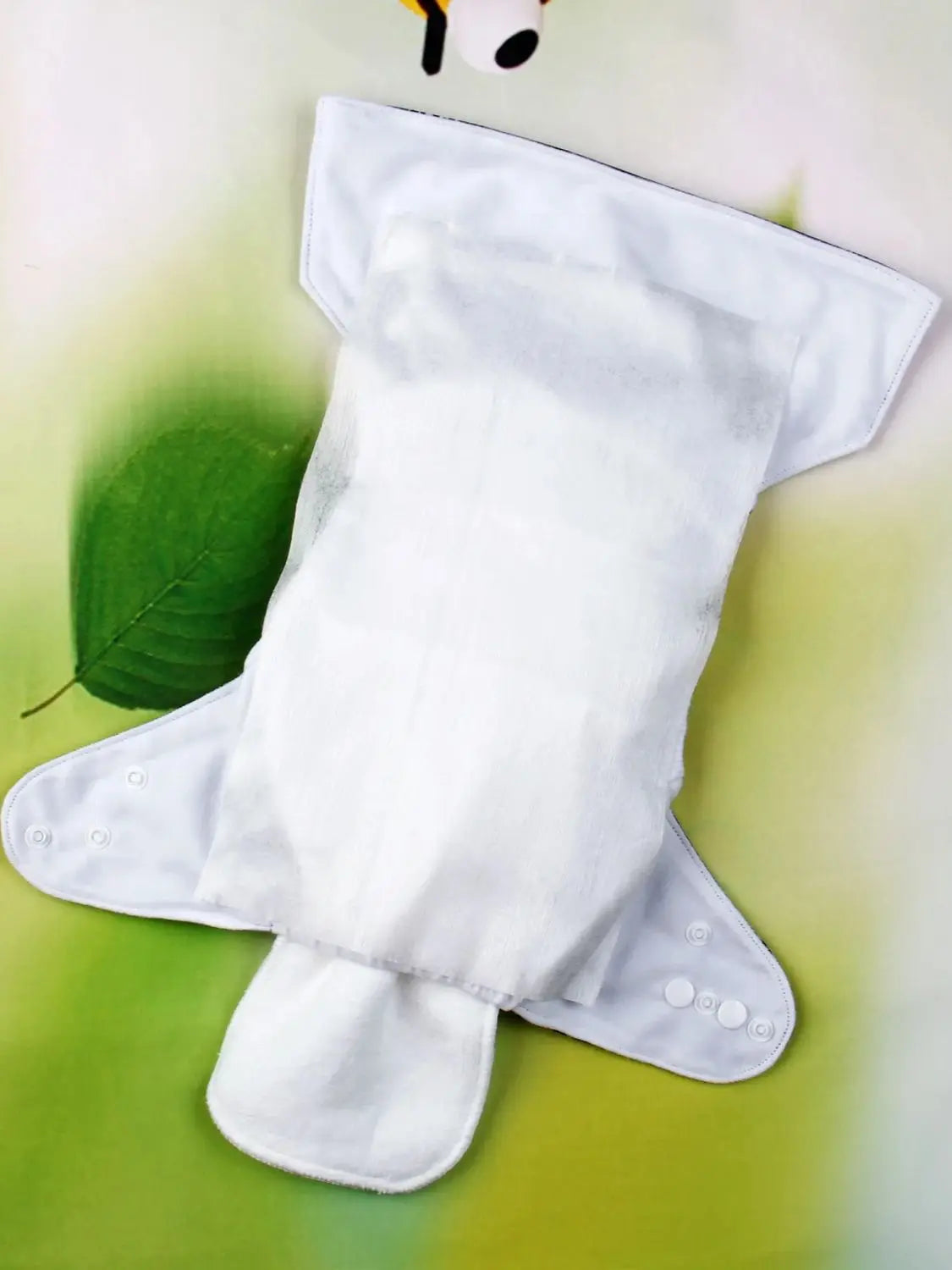 1 Roll ALVABABY Flushable Liner Biodegradable Viscose Liner Disposable Cloth Diaper Liner 100 Sheets Per Roll, 30x18cm per Sheet