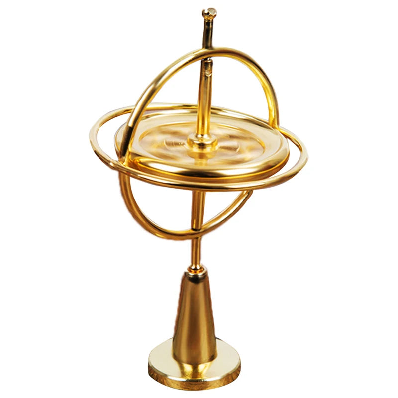 Self-balancing Gyroscope Anti-gravity Decompression Educational Toy Six Generations Colorful Finger Gyroscope Gift For Kids T7X2