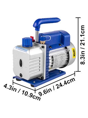 SucceBuy 1.8 CFM - 4.8 CFM Refrigerant Vacuum Pump Kits HVAC 1/3HP 1/4 HP with Manifold Gauge for Household Air Conditioning