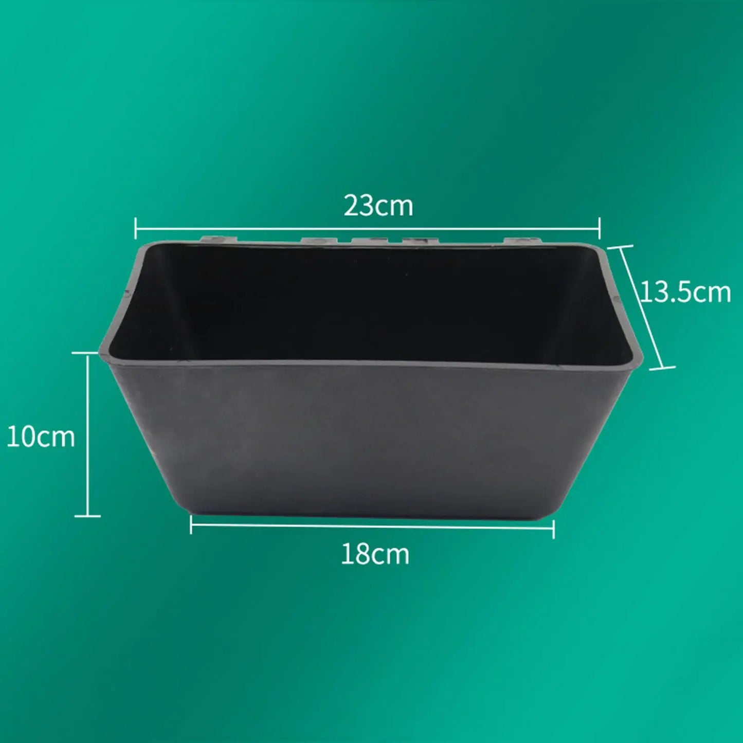 Hanging Fence Feeder Goat Feeder Multipurpose Poultry Trough Feeder Livestock Water Bucket for Duck Chicken Piglets Sheep Horse