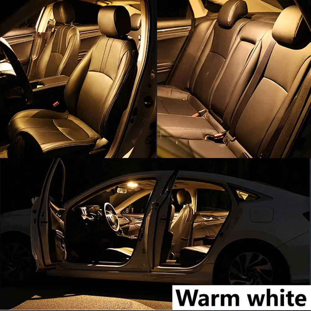 ABRIGHT Car Interior LED Light Canbus For Seat Ibiza 6P 6J 6L FR 1993-2020 Accessories Map Dome Trunk Glove Box Indoor Lamp Kit
