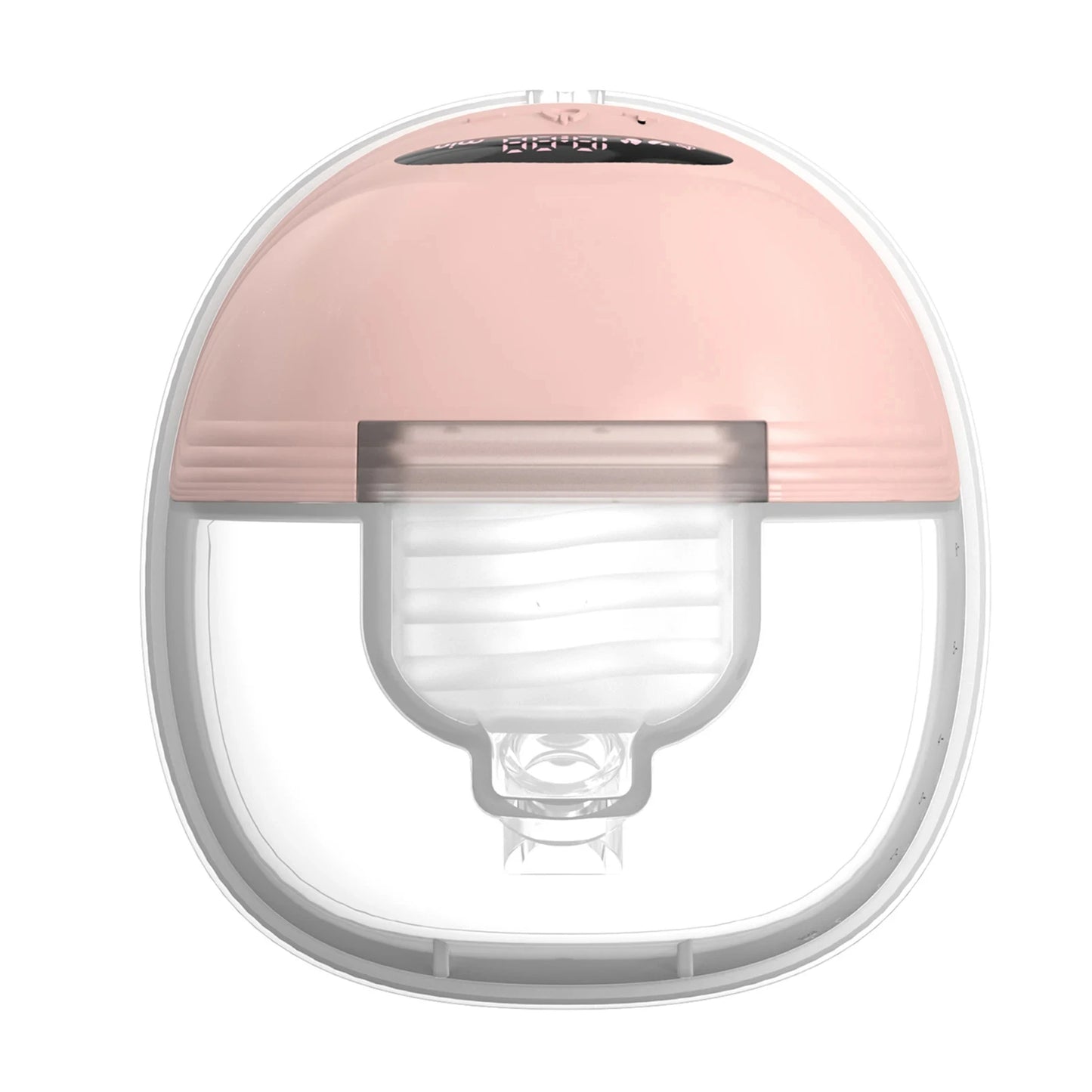 Wearable Breast Pump Super Silent Hands Free Electric Breast Pump Comfort Milk Collector for Breastfeeding with 24mm Flange