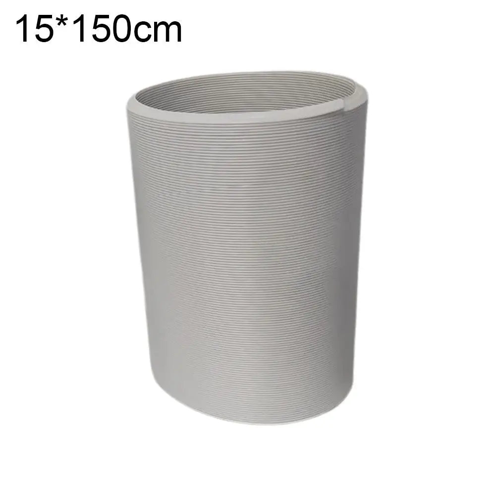 15CM Flat Mouth Joint Exhaust Duct Portable Mobile Air Conditioner Window Duct Pipe Hose Interface Connector Flat Nozzle