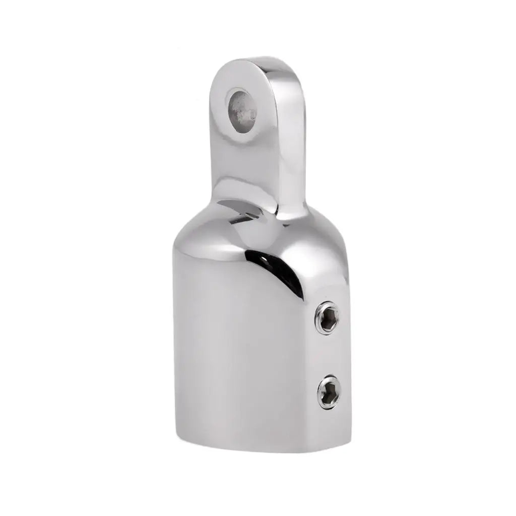 4 Pieces Heavy Duty Marine Boat EyeTube End Cap Stainless Steel Bimini Top Fitting Hardware 25mm Canopy External Pipe Eye End