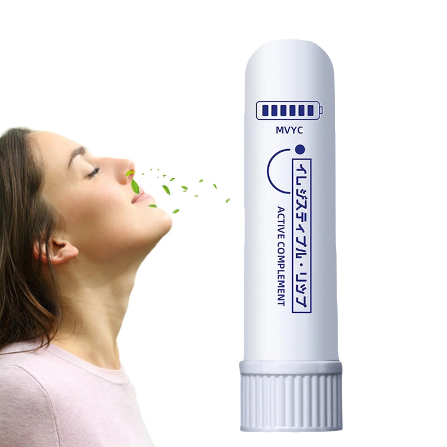Peppermint Oil Sobering Refreshing Energy Stick Eucalyptus Oil Nasal Inhaler Sober Stick Driving Anti-drowsiness Cool Nasal