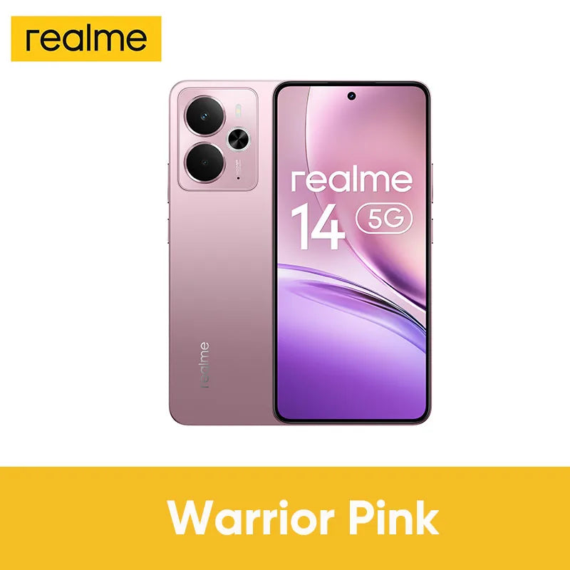 realme 14 5G Smartphone processor 4st Generation 6 Smartphone, battery 6000mah Titan, Amole screen of inches to Hz, 45 W fast charging, camera of 50px, NFC