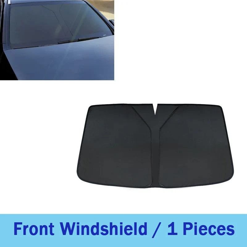 For Leapmotor C10 2024 2025 2026 Car Sunshade Curtains Cover Windshield Anti-UV Tool Visors Privacy Shield Part Auto Accessories