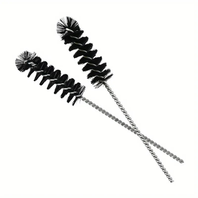 5pc Car Cleaning Tools Engine Maintenance Intake Valve Cylinder Carbon Removal Brush Cleaning Brush Inspection Tool Car Wash Kit