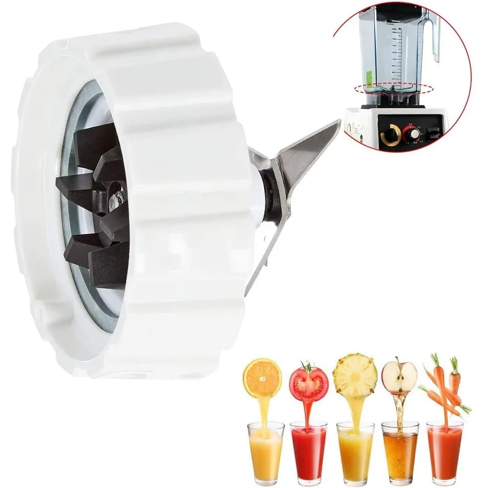 Blade for Hamilton Beach Blender Replacement Mixer Parts with Screw Cap and Rubber Gasket, White