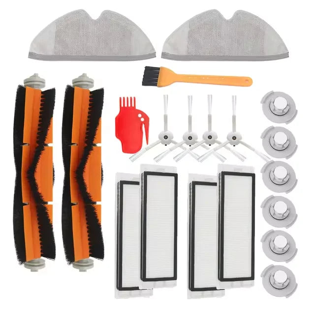 For Xiaomi Mi Robot Vacuum Cleaner 1st gen / 2 / 1S, SDJQR01RR SDJQR02RR SDJQR03RR Roborock E4 E5 S4 Max Main Side Brush Filter