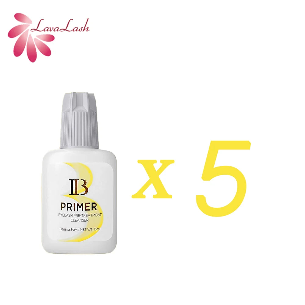 15ml Ibeauty Primer for Eyelash Extensions Glue Application Korea Professional Clear Primer Makeup Tool 10 Bottles