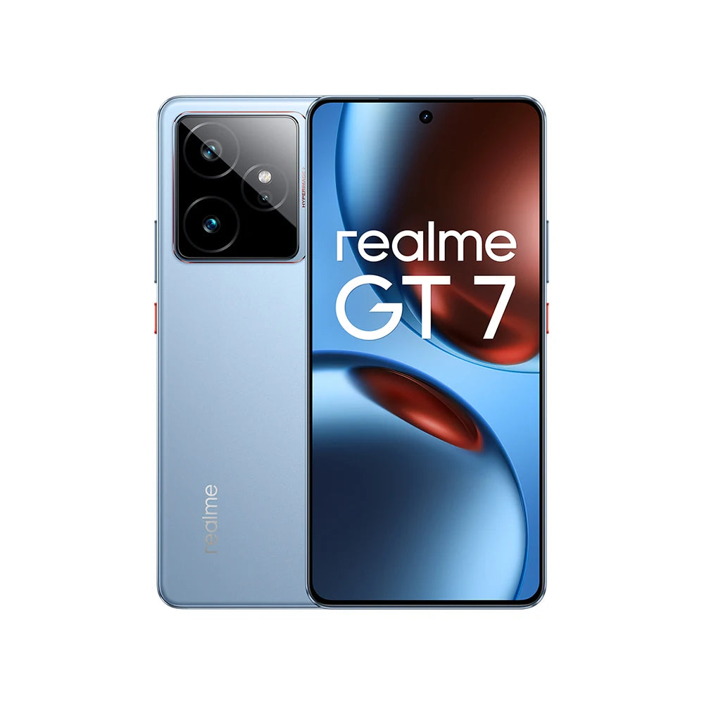 realme GT 7 5G Smartphone, European Version, MTK Dimensity 9400e, 6000nits Pro-Esports Display, 7000mAh Battery, 120W Ultra Charge