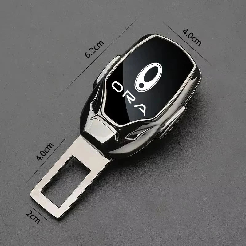 Car Seat Belt Clip Extension Plug Car Safety Seat Lock Buckle For GWM ORA Funky Cat Good Cat 03 07 GT Auto accessories Interior