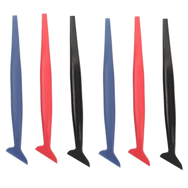 Scraper Blades Car Vinyl Wrap Tools Squeegee Rubber Seals Auto Detailing Supplie Scraper for PPF Installation Edge Pressing Gaps