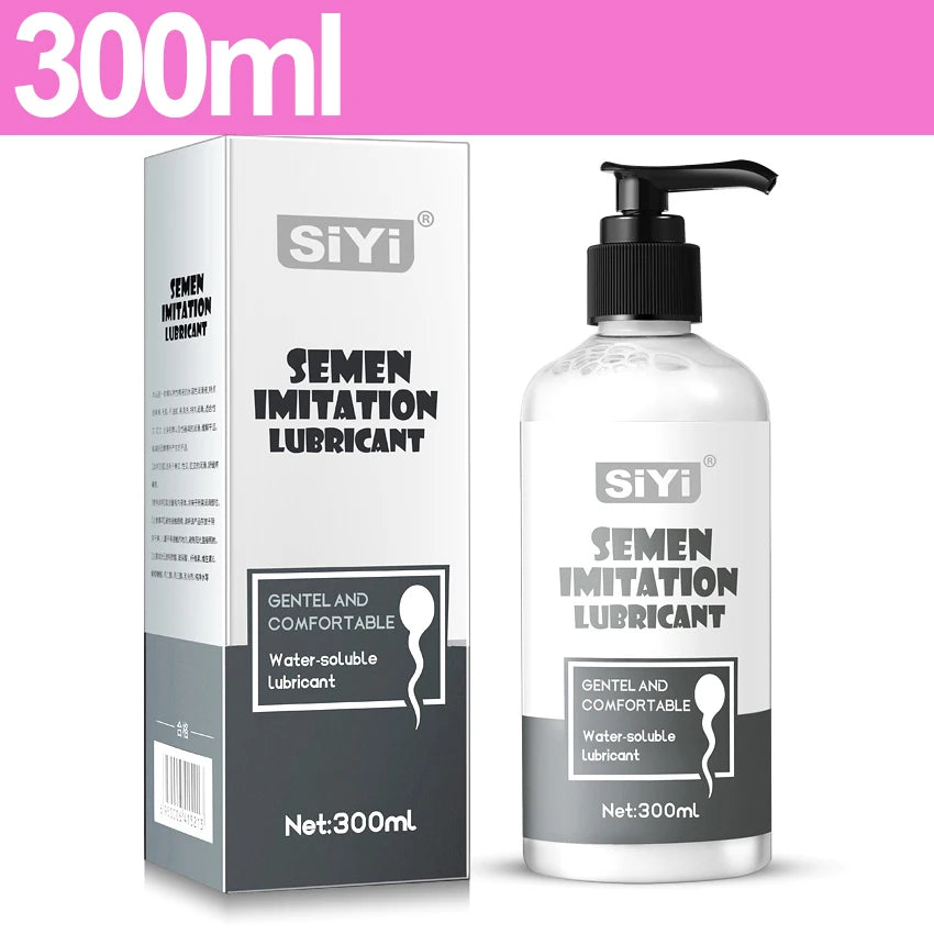 Lubricant for Sex 300ml Anal Vagina Intimate Gel Couples Water Based Semen Viscous Lube Adults Sex Toys Lubrication Products 18+