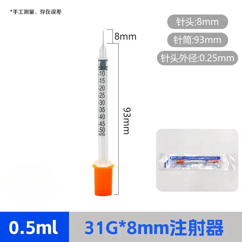 Individually Wrapped Manual Push Veterinary Plastic Syringes With Needles Disposable Style For Lab Pets Pigs And Farm Livestock