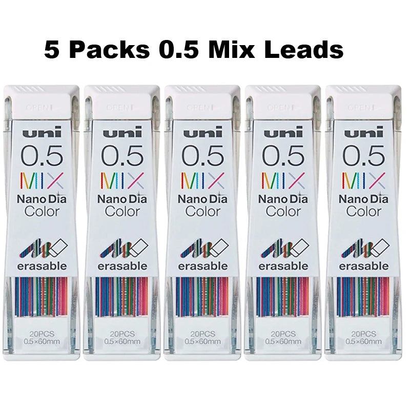 Japan Uni Kuru Toga DIVE Spin Mechanical Pencil M5-5000 Automatic Core/lead Self-revolving 0.5mm Advanced Drawing Art Stationery