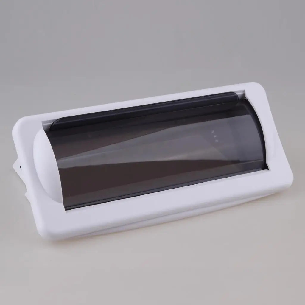 Marine Boat Waterproof Stereo Radio Housing Cover with Mount, White