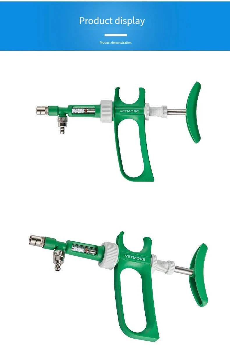Factory Direct Sales 0.5ml High Precision Chicken Malik Loach Imported Vaccine Adjustable Continuous Syringe