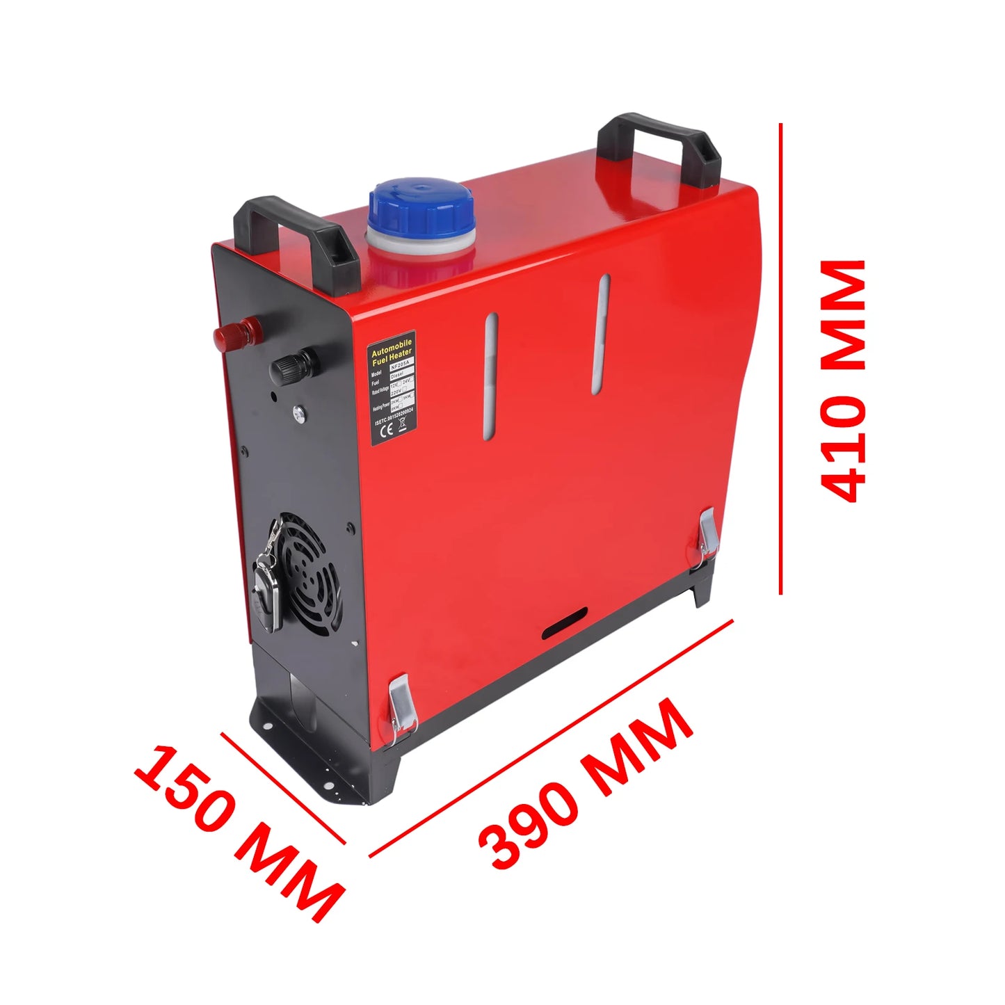 AP03 8KW Diesel Air Heater Diesel Heater Auxiliary Heater 12V/24V DC, with 220V AC converter