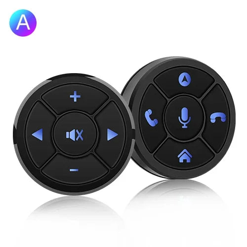 Junsun Universal Car Wireless Steering Wheel Control Button for for Android Autoradio 8 Key Functions Cup Shape With LED Light