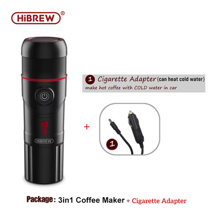 Portable Coffee Machine for Car & Home,Dc12V Expresso Coffee Maker Fit Nexpresso Dolce Pod Capsule Coffee Powder H4