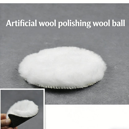 7Pcs 4 Inch Car Polish Pad Tool Kit Polishing Wheel Pad For Polisher Machine Waxing Polishing Buffing Wheel Auto Paint Care Polisher Pads Polishing Detailing Cleaning Goods