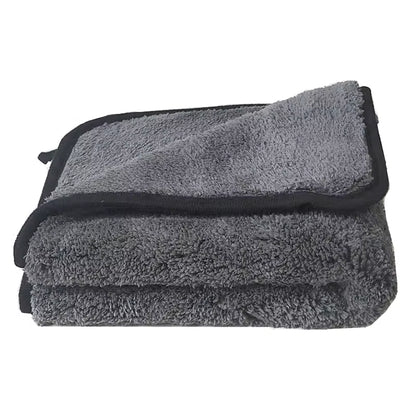40X40Cm Car Wash Microfiber Towel 1200GSM Super Absorption Car Cleaning Drying Cloth Hemming Towels Detailing Care Rags