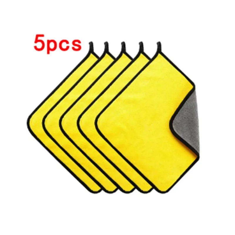 Cars Wash Microfiber Towel 30X30Cm Car Cleaning Drying Cloth Hemming Cars Care Cloth Detailing Car Wash Towel Auto Detailing