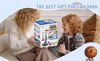Basketball Hoop For Kids, Toddler With Stand 4 Basketballs Indoor Outdoor Backyard Sport Game Birthday Gifts Toys For Toddler