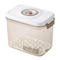 Vacuum Food Storage Container Set with Hand/Electric Pump Sealed Lid and Water Filter Jar Kit Kitchen Fridge Drainage Organiser
