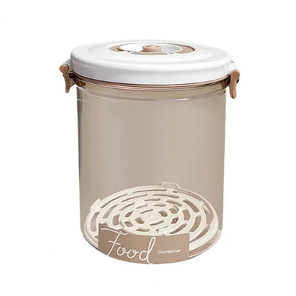 Vacuum Food Storage Container Set with Hand/Electric Pump Sealed Lid and Water Filter Jar Kit Kitchen Fridge Drainage Organiser