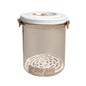 Vacuum Food Storage Container Set with Hand/Electric Pump Sealed Lid and Water Filter Jar Kit Kitchen Fridge Drainage Organiser