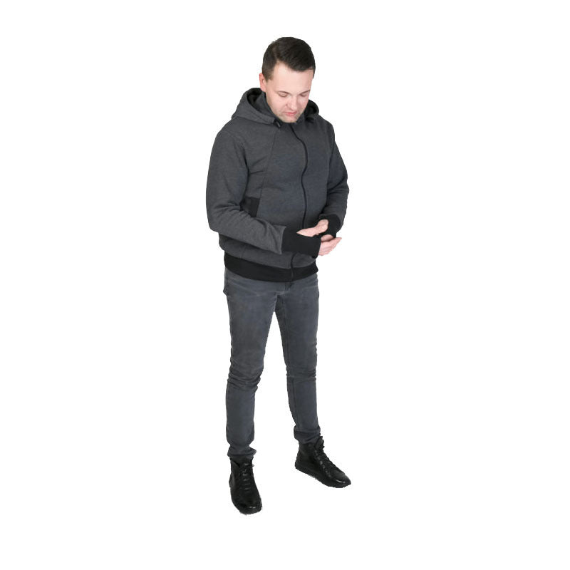 MRMT 2026 Brand Men's Hoodie Sweatshirt Cardigan Men Multi-function Kangaroo Dad Man Hoody Sweatshirts Casual Jacket Clothing