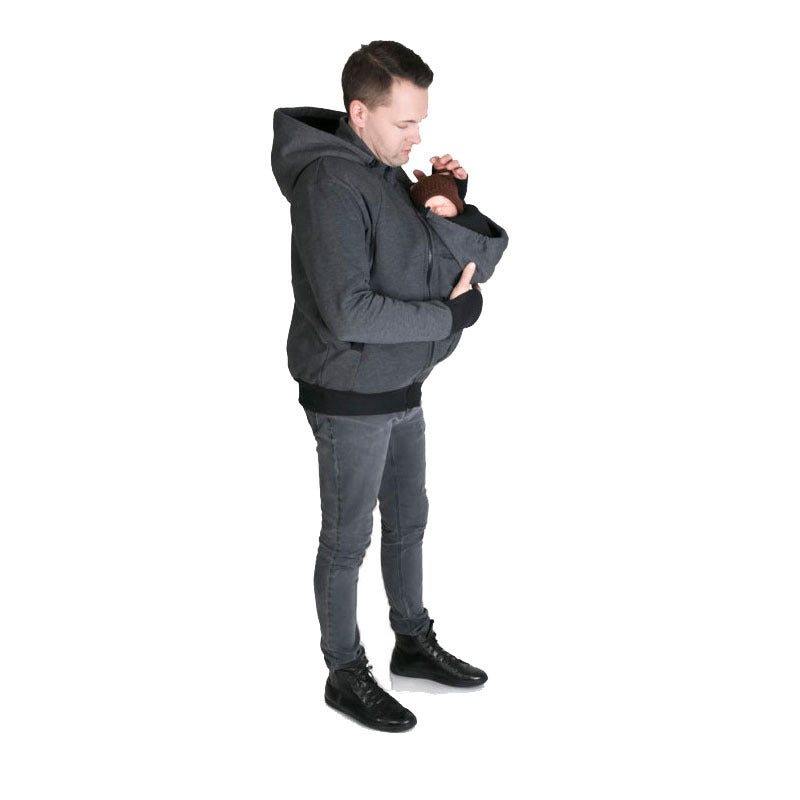 MRMT 2026 Brand Men's Hoodie Sweatshirt Cardigan Men Multi-function Kangaroo Dad Man Hoody Sweatshirts Casual Jacket Clothing