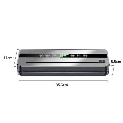 Food Vacuum Sealer Machine Dry Wet Food Vacuum Packaging Machine with UV Kitchen Food Storage Sealing Machine Built-in Cutter