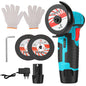 19500rpm 12V Mini Angle Grinder Grinding Cordless Machine Lithium Battery Rechargeable Grinder Cushing Power Tools