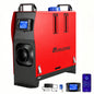 2026 Upgrade Mudiro 8KW Diesel Air Heater Auto High Altitude Mode&Smart LCD Panel Bluetooth APP + Remote Control Dual Wireless Auto Start‑Stop 4‑Language Voice Broadcast 1.5m Extension Cord 12V/24V/240V Adapter Ideal for