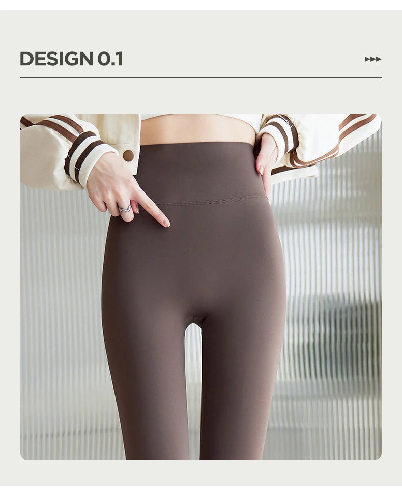 BIVIGAOS Summer Seamless Skin Feel Ultrathin Shark Leggings Women High Waist Tight Leggings Multicolor Sport Fitness Leggings