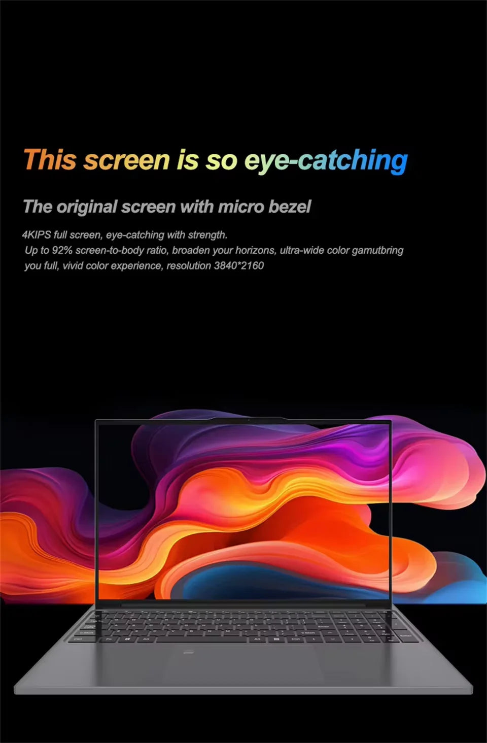 FUCHU 2026 Portable 15.6 Inch Fingerprint Unlock Backlit Keyboard Laptop Computers 16GB DDR3 RAM 512GB 1TB 2TB SSD Intel i3-6006U Notebook Windows 11 Pro Office Study Game PC Laptop