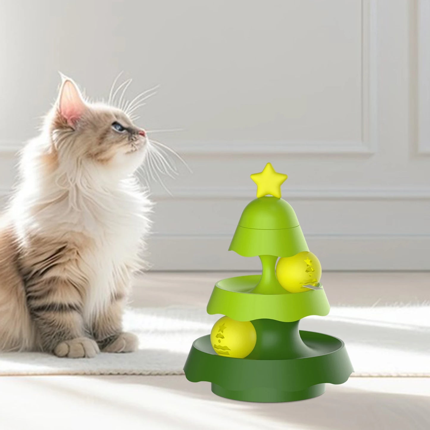 Creative Cats Slow Feeding Snack Toy Pet Interactive Food Feeding Device Educate Toys Fun Roast Chicken Leg 360° Rotating Feeder