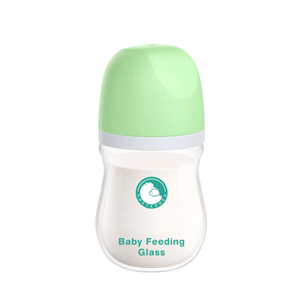 TOP Sale Baby Bottles Newborn Wide-caliber Nursing Glass Bottles Anti-flatulence Milk Feeding Bottles Infant 0-3 Month BPA Free