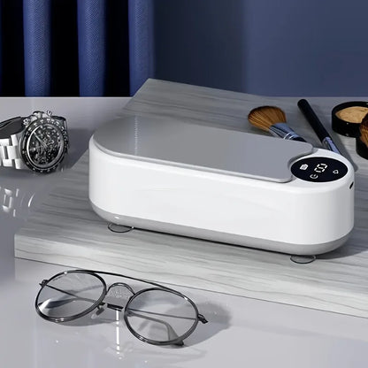 Ultrasonic Cleaner,Portable Sonic Cleaning Machine with Digital Timer,Household Cleaner for Eyeglasses,Jewelry,Rings,Dentures,Watches